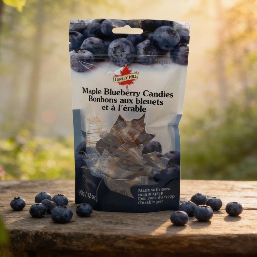 Maple Blueberry Candies 'Turkey Hill' - Bag of 90gr - | Erabliere